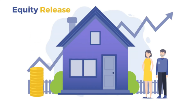 Still from the explainer video: Equity Release