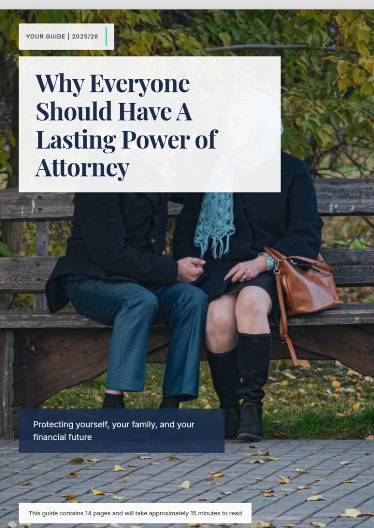 Cover of the client guide: Why Everyone Should Have a Lasting Power of Attorney