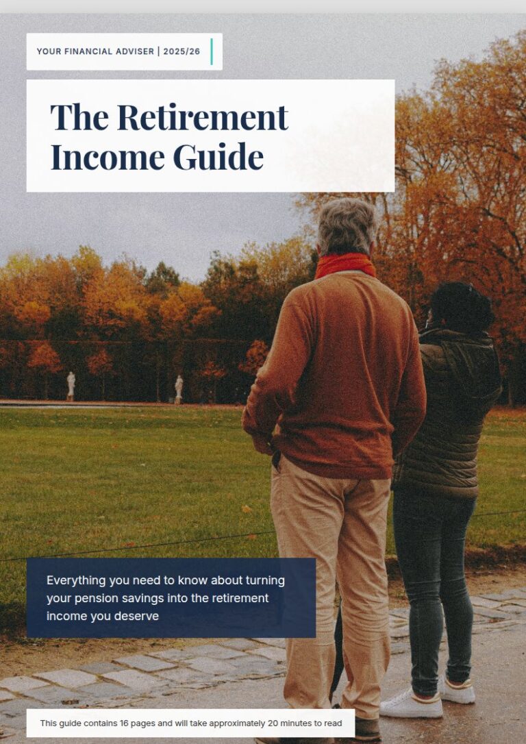 Cover of the client guide: The Retirement Income Guide