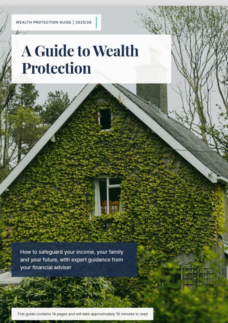 Cover of the client guide: A Guide to Wealth Protection
