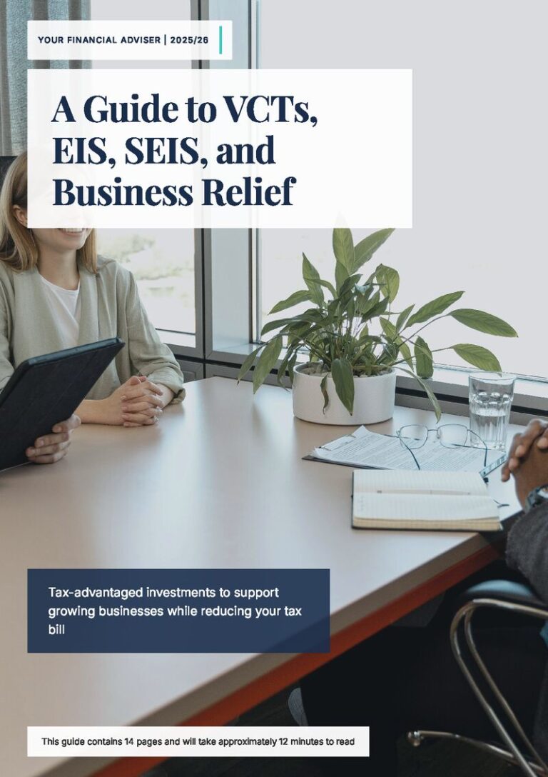 Cover of the client guide: A Guide to VCTs, EIS, SEIS, and Business Relief
