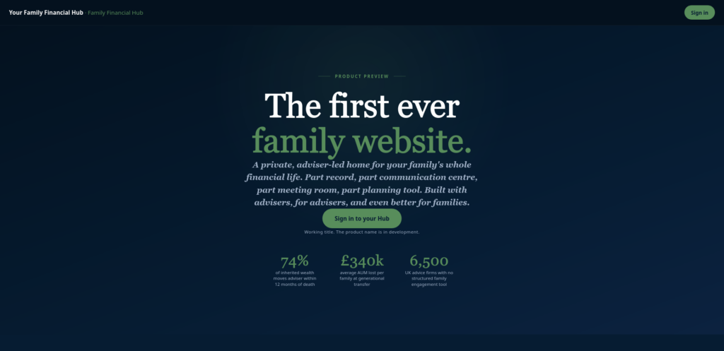 Your Family Financial Hub